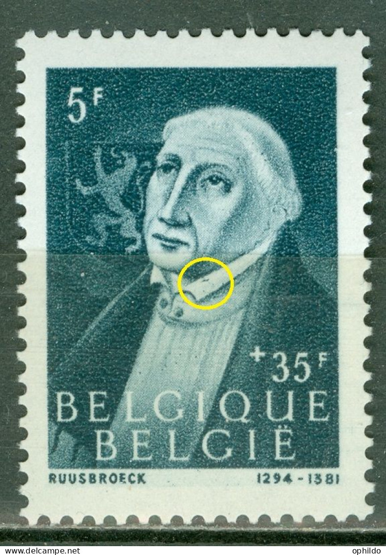 Belgique     669  Luppi V5   * *  TB   Trait Sur Le Col   - Other & Unclassified