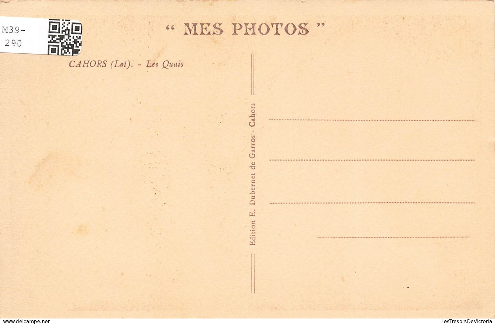 FRANCE - Cahors - Vue Sur Les Quais - Carte Postale Ancienne - Cahors