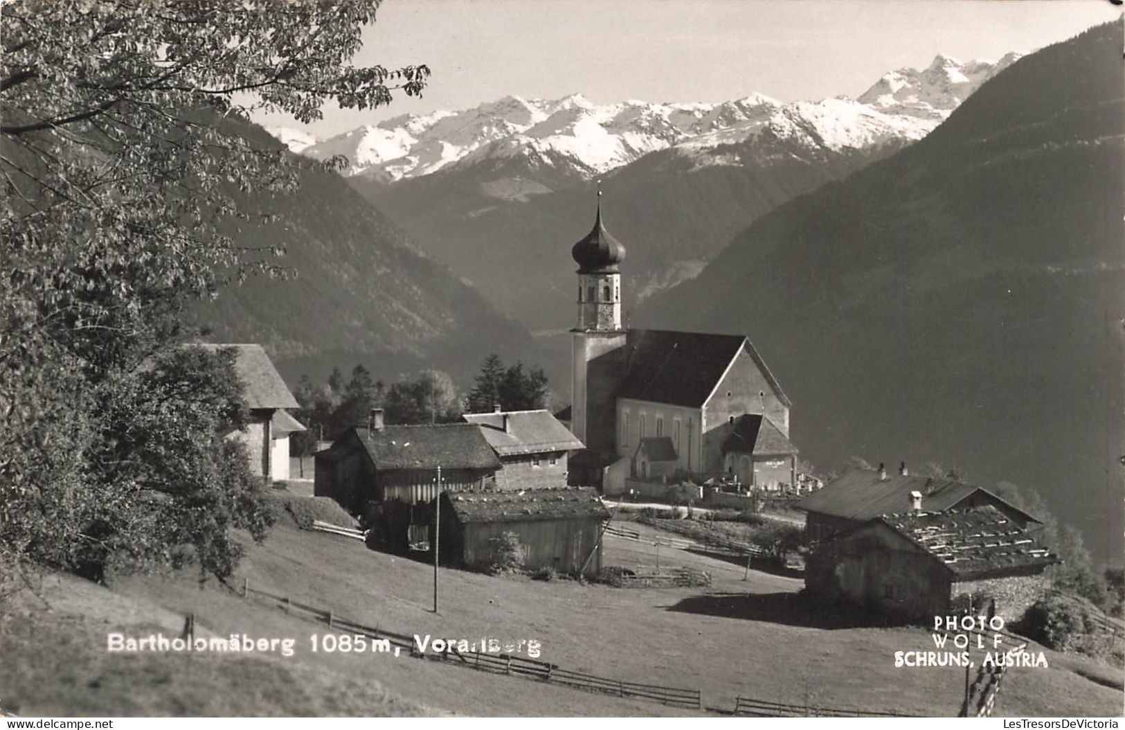 AUTRICHE - Bartolomäberg 1085 M Vorarlberg - Carte Postale Ancienne - Bludenz