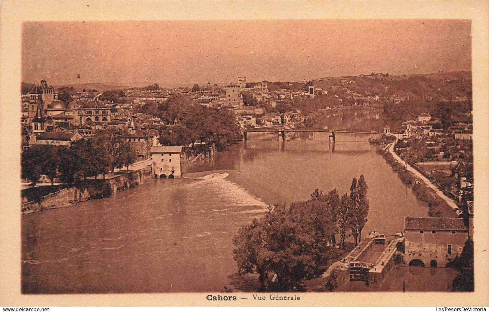 FRANCE - Cahors - Vue Générale De La Ville - Carte Postale Ancienne - Cahors