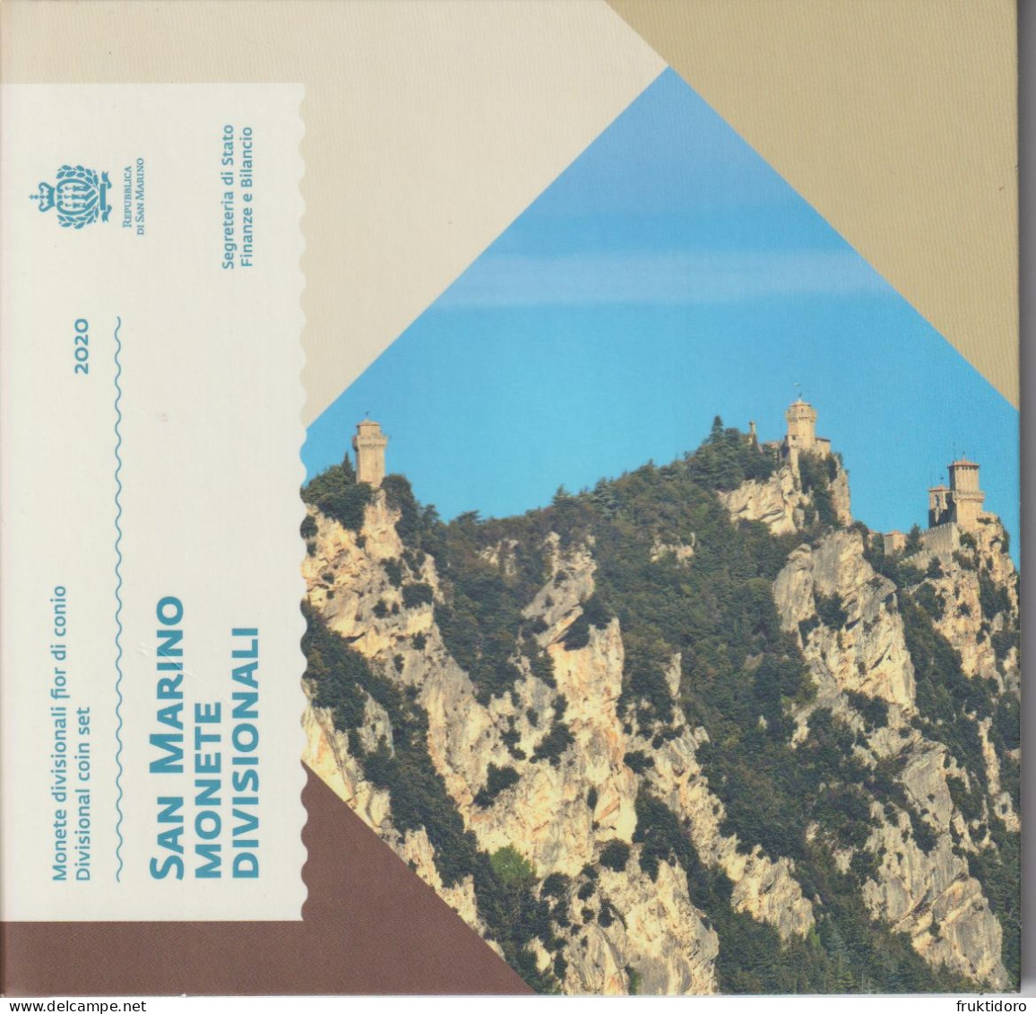 Coin San Marino Divisional Coin Set 2020 FDC - In The Original Pack - San Marino