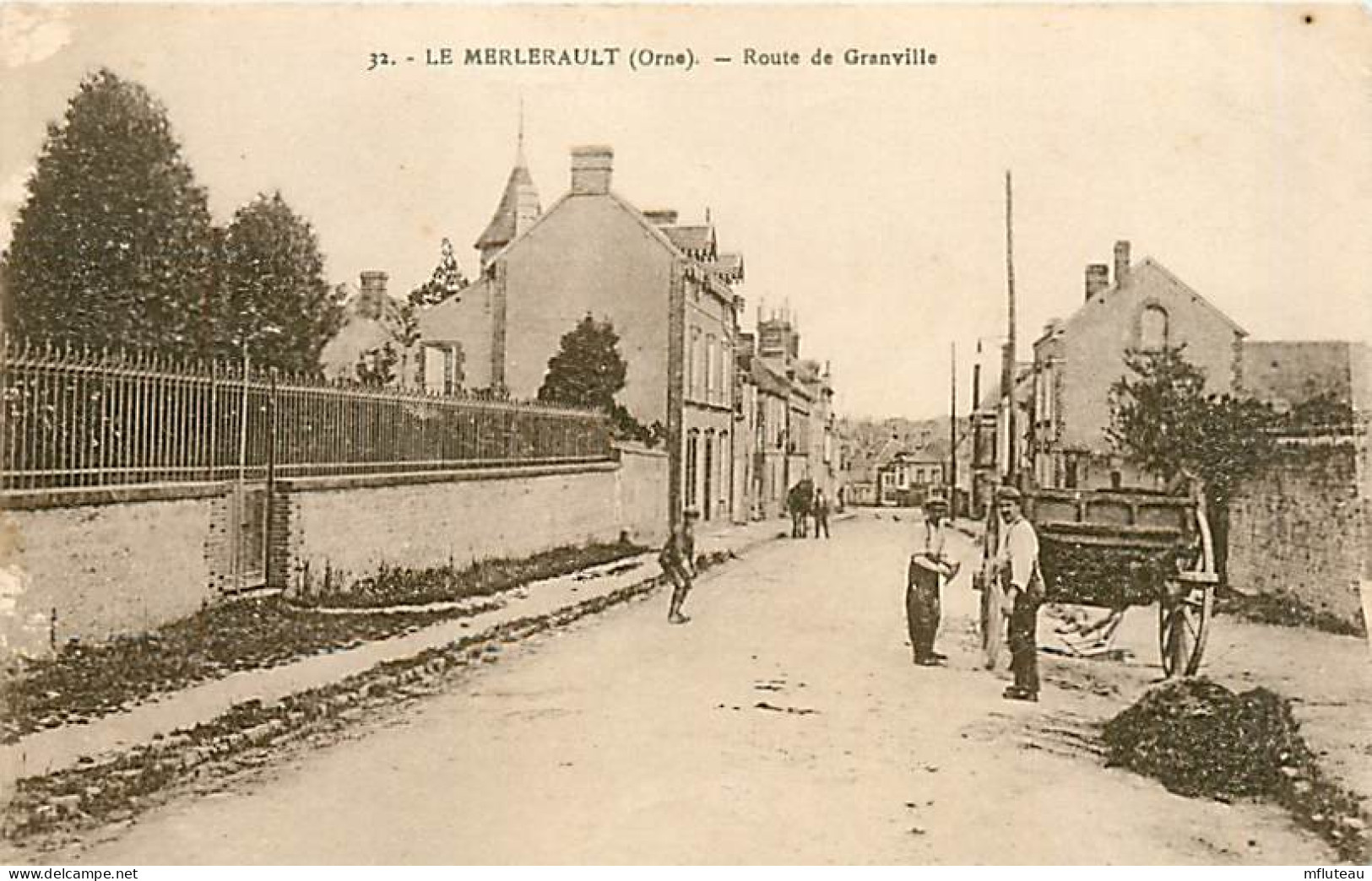 61* LE MERLERAULT Route De Granvile     MA108,1362 - Le Merlerault