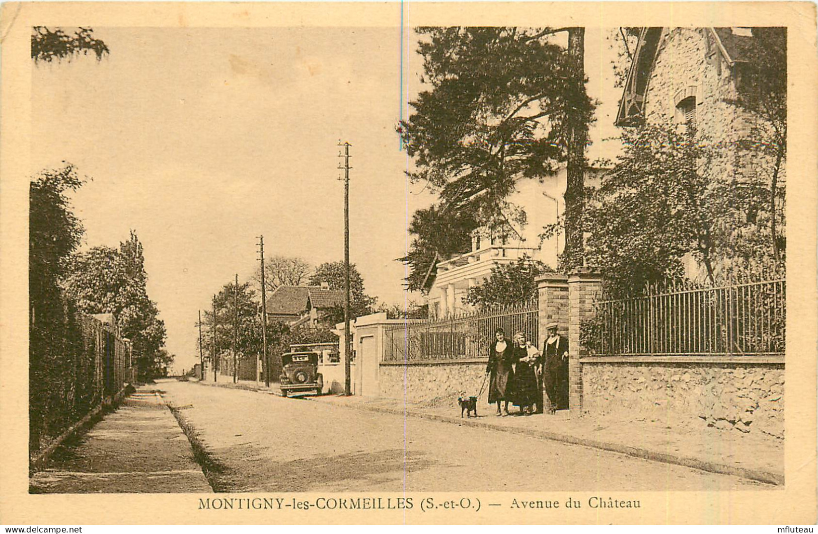 95* MONTIGNY LES CORMEILLES Av Du Chateau      RL29,1589 - Montigny Les Cormeilles
