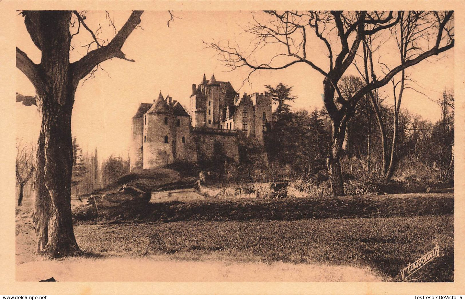 FRANCE - En Périgord - Vue Sur Le Côté Nord Du Château De Fayrac (XVème Et XVIème Siècle) - Carte Postale Ancienne - Sonstige & Ohne Zuordnung