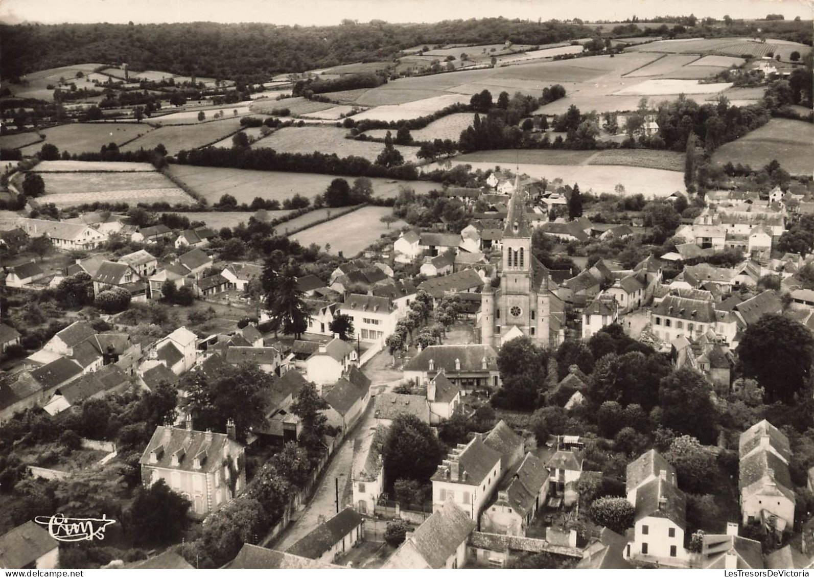 FRANCE - Ossun - Vue Générale De La Ville - Carte Postale Ancienne - Ossun