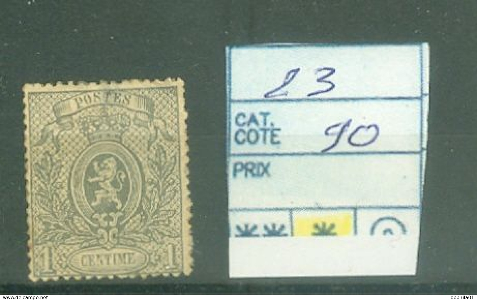 23 X  Côte  90 € - 1866-1867 Petit Lion
