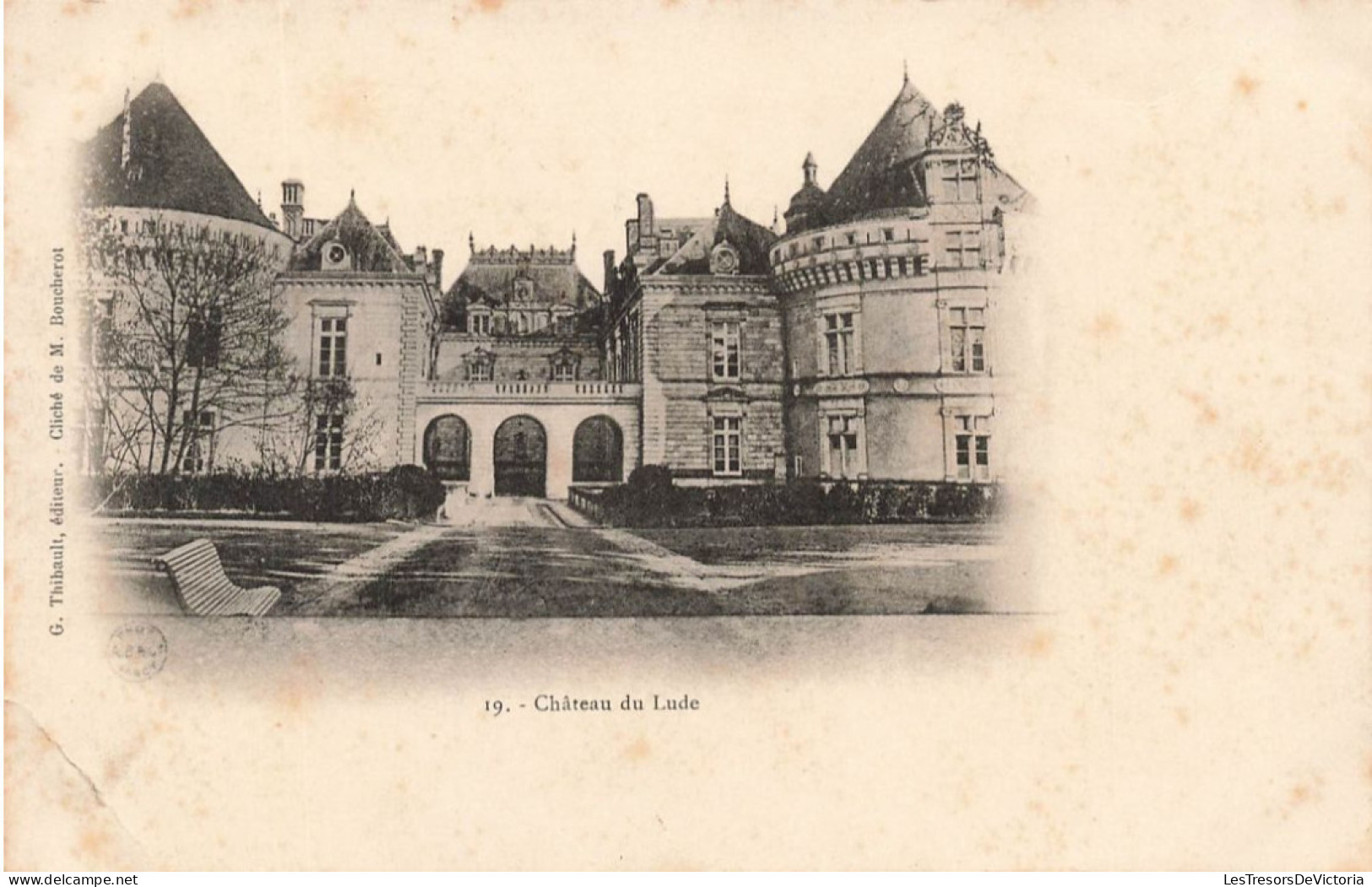 FRANCE - Vue Générale Du Château Du Lude - Carte Postale Ancienne - Other & Unclassified