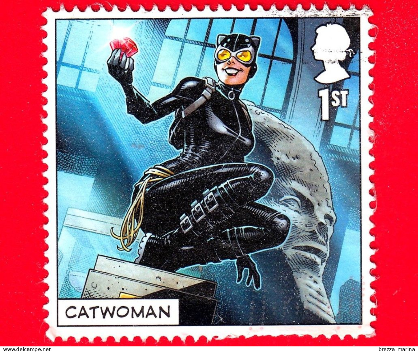 GB - GRAN BRETAGNA - Usato - 2021 - DC Comics - Cartoni Animati - Fumetti - Catwoman - 1st Class - Unclassified