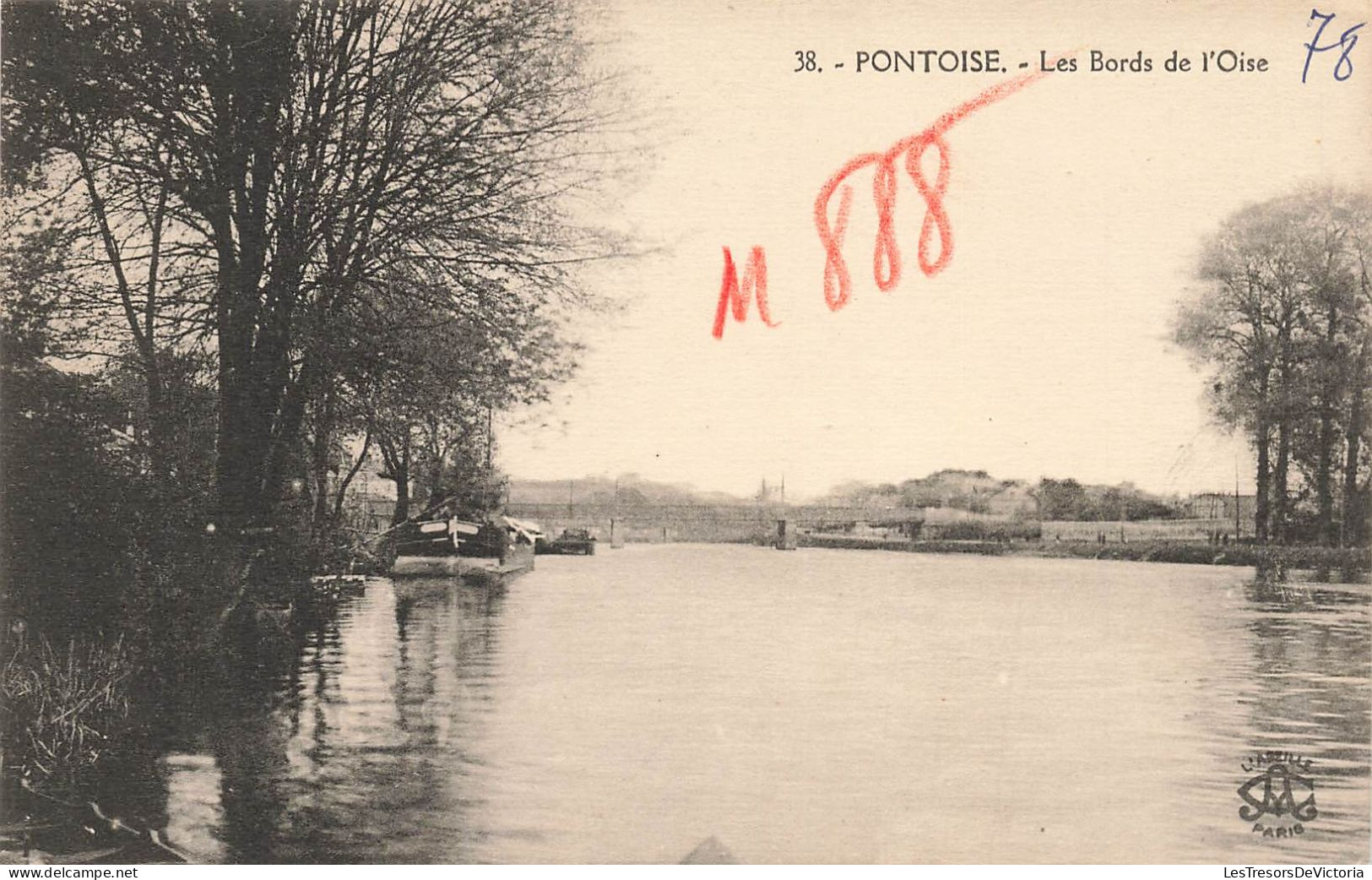 FRANCE - Pontoise - Vue Générale - Les Bords De L'Oise - Carte Postale Ancienne - Pontoise