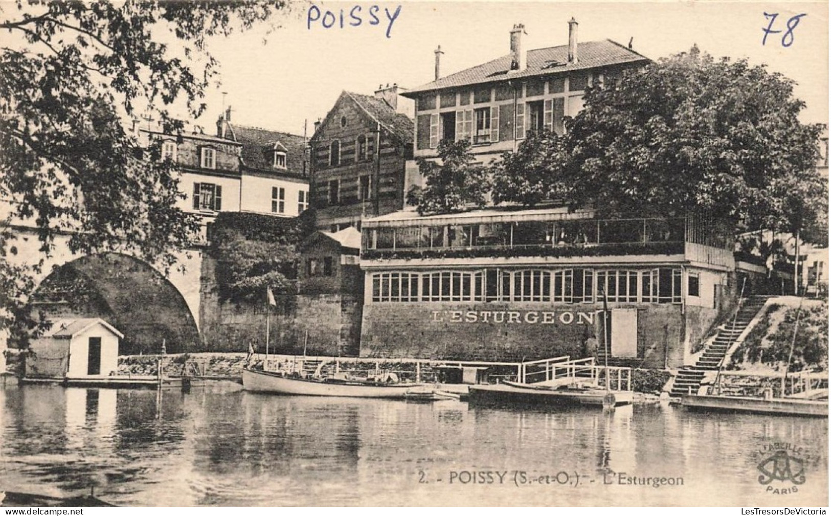 FRANCE - Poissy ( S Et O) - Vue Générale De L'Esturgeon - Carte Postale Ancienne - Poissy