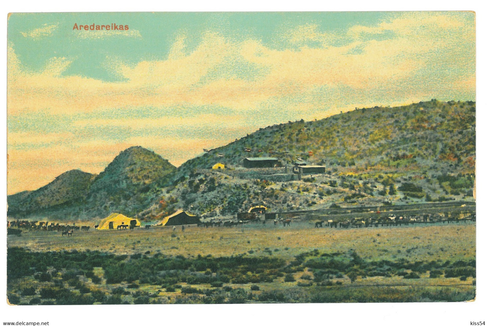 NAM 5 - 23913 AREDAREIKAS, Panorama, D.S.W. Afrika, Namibia - Old Postcard - Unused - Namibie