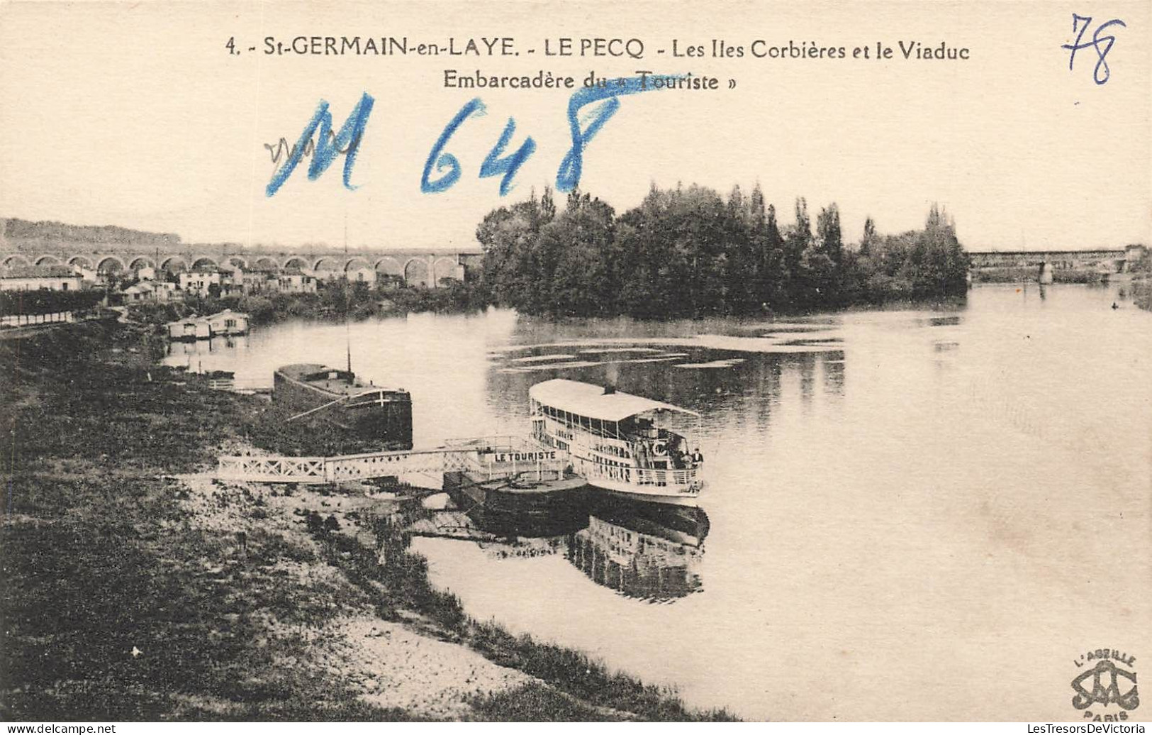 FRANCE - St Germain En Laye - Le Peco - Les Iles Corbières Et Le Viadue - Carte Postale Ancienne - St. Germain En Laye