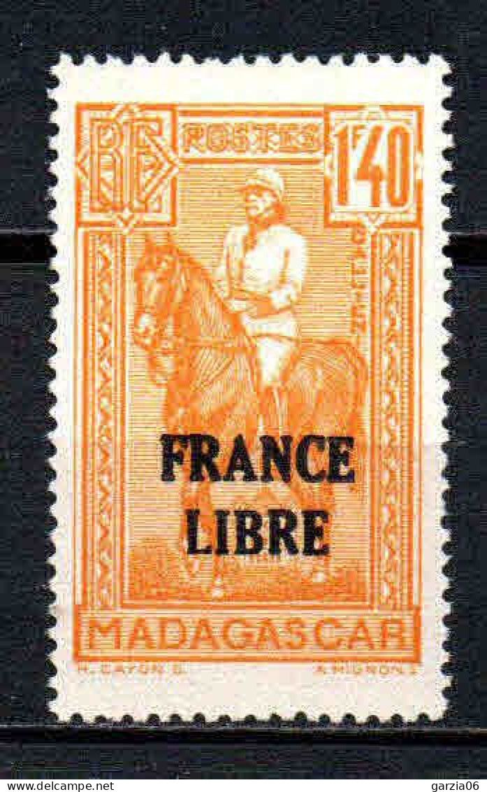 Madagascar  - 1942  -  Tb Antérieur Surch  " France Libre "  - N° 246   - Neufs ** - MNH - Nuovi