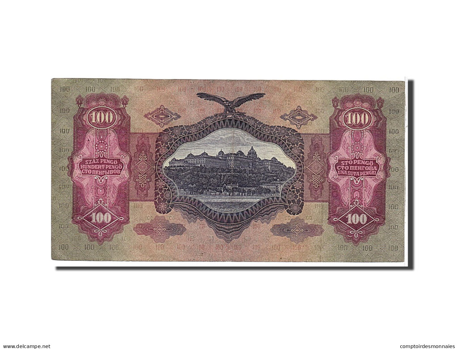Billet, Hongrie, 100 Pengö, 1930, KM:98, TTB - Ungarn