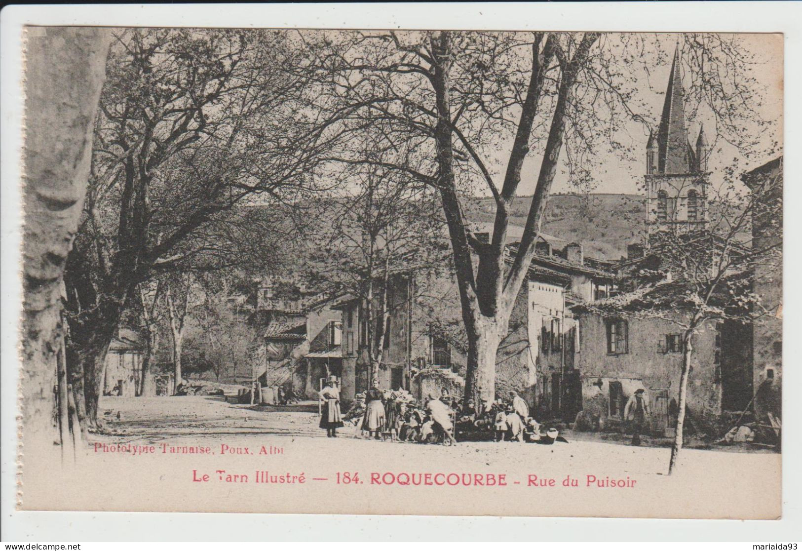 ROQUECOURBE - TARN - RUE DU PUISOIR - Roquecourbe