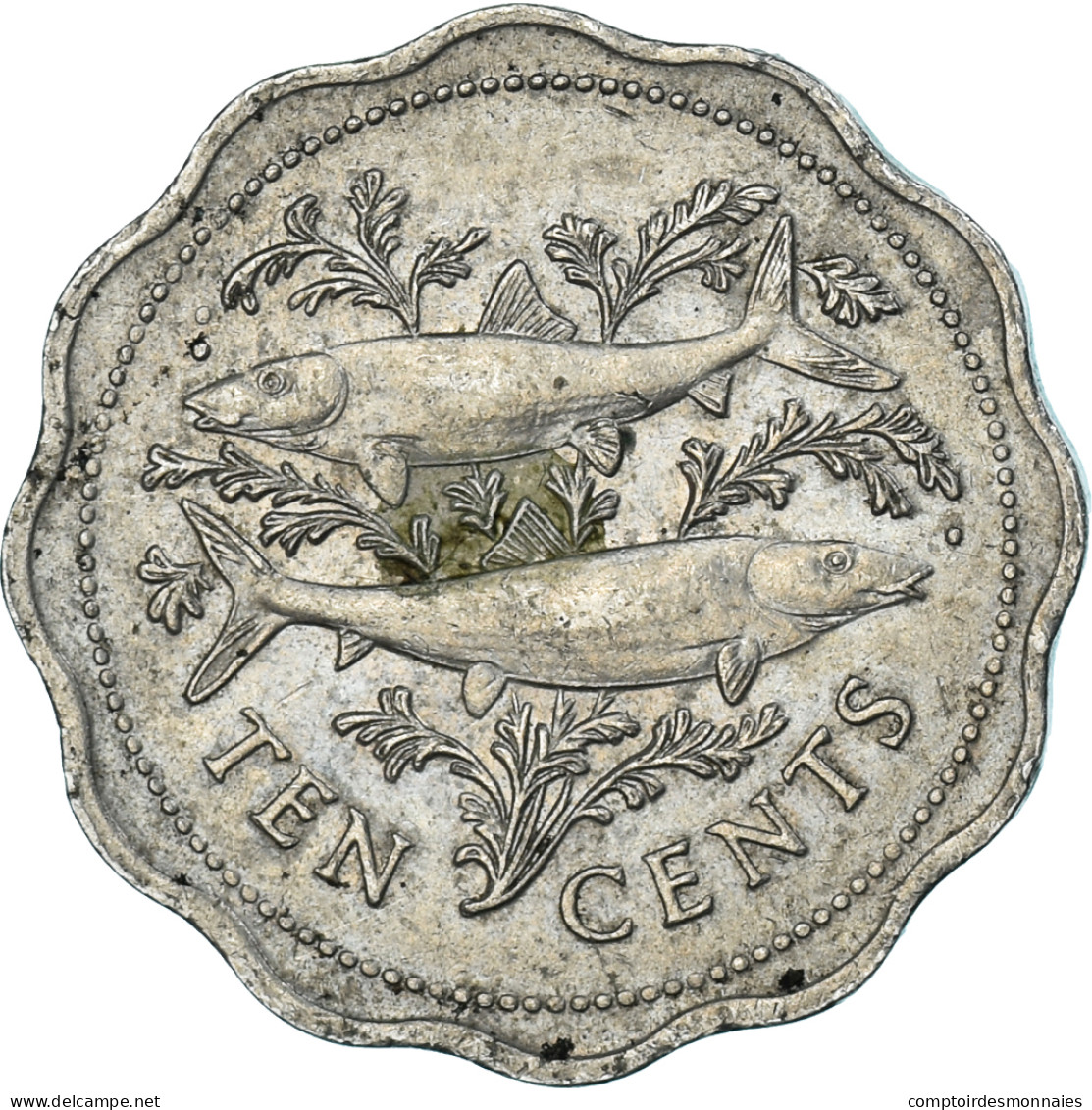 Monnaie, Bahamas, 10 Cents, 1987 - Bahamas