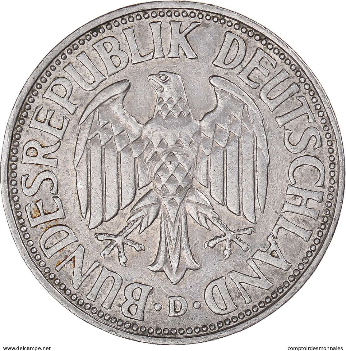 Monnaie, Allemagne, Mark, 1964 - 1 Mark