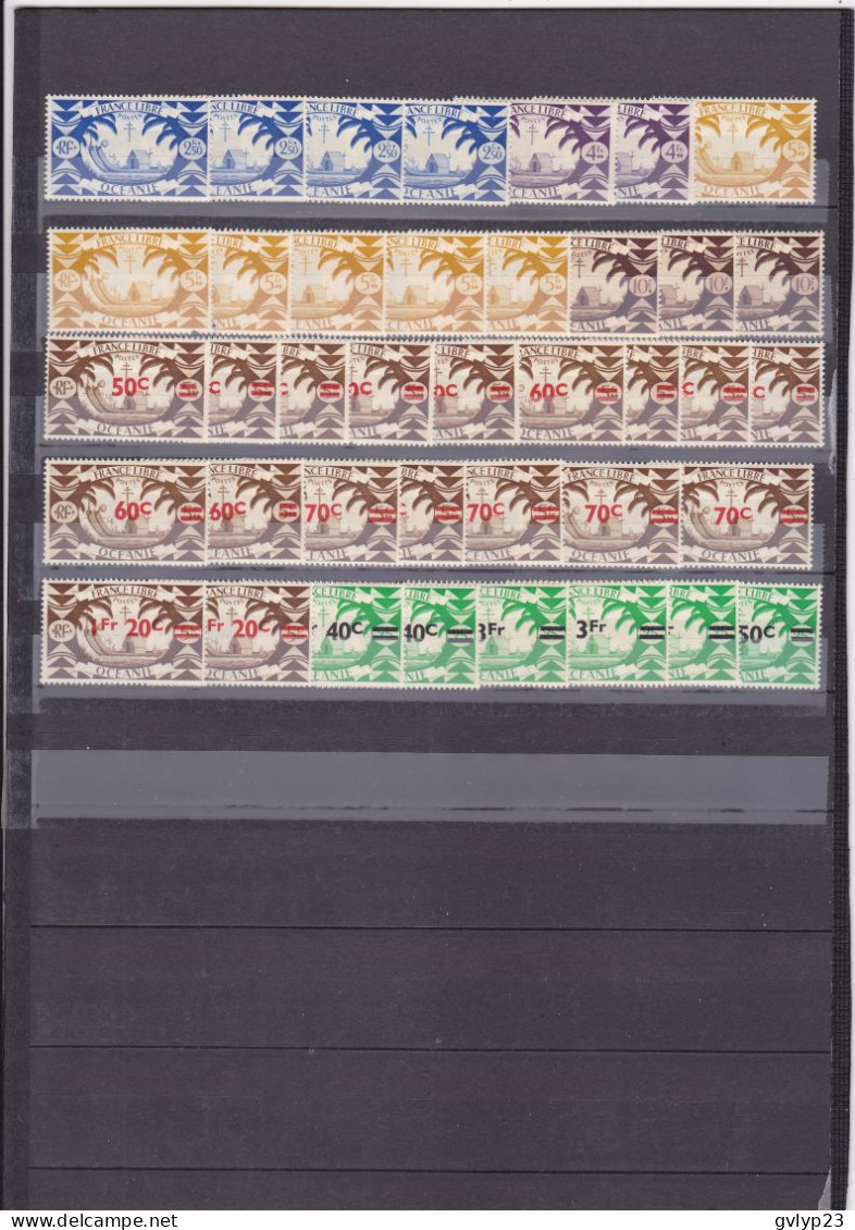 UN LOT DE 98 TIMBRES NEUFS**, NEUFS*,( 88 )  OBLITéRéS ( 10 ) DONT MULTIPLES - Autres & Non Classés