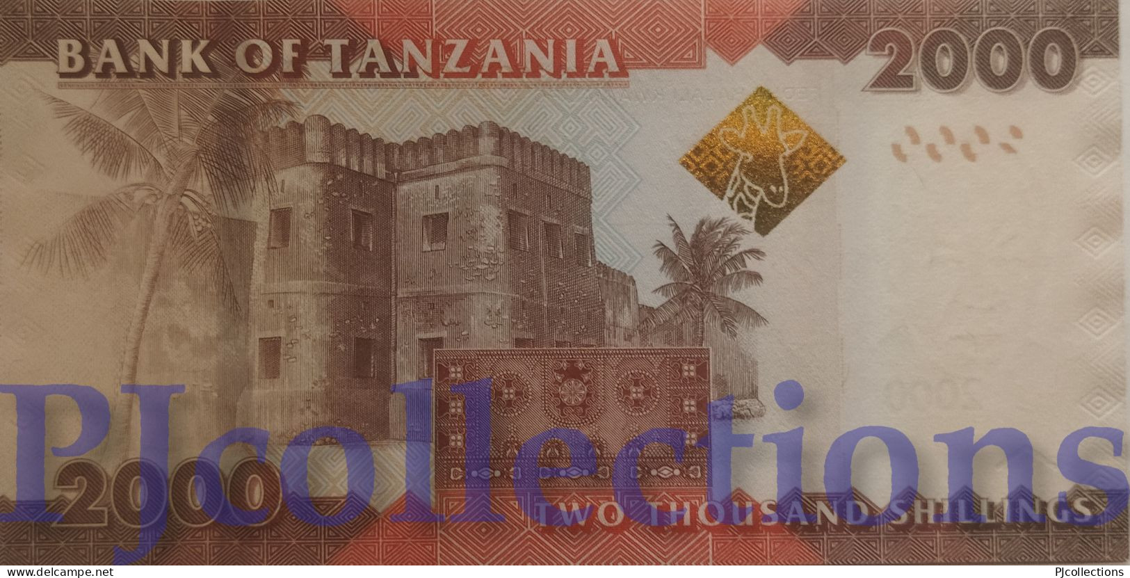 TANZANIA 2000 SHILINGI 2010 PICK 42a UNC - Tanzanie