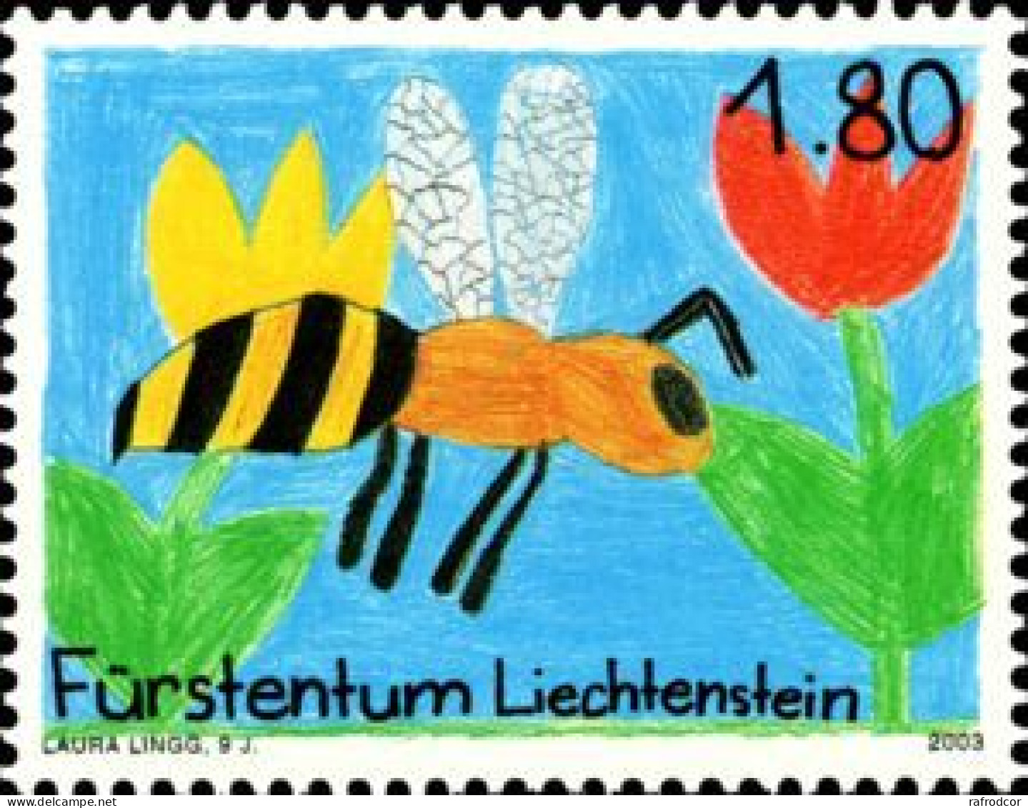 Liechtenstein 2003  MNH Agricultura- Abejas- Bee - Abeilles