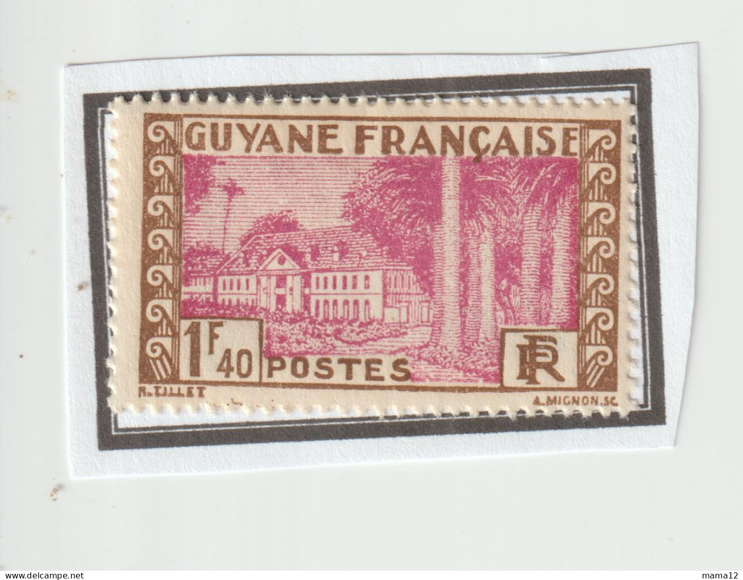 FRANCE - Ex Colonies - GUYANE - YT - PA  n° 162-163-164-165-166-167 + 201 à 205   - 10% de la cote