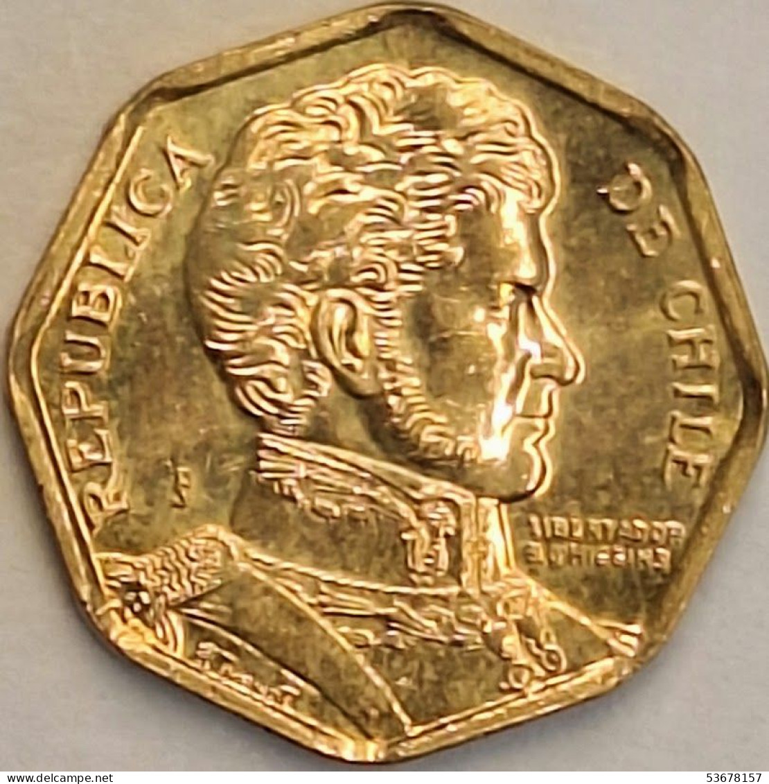 Chile - 5 Pesos 2006, KM# 232 (#3438) - Cile
