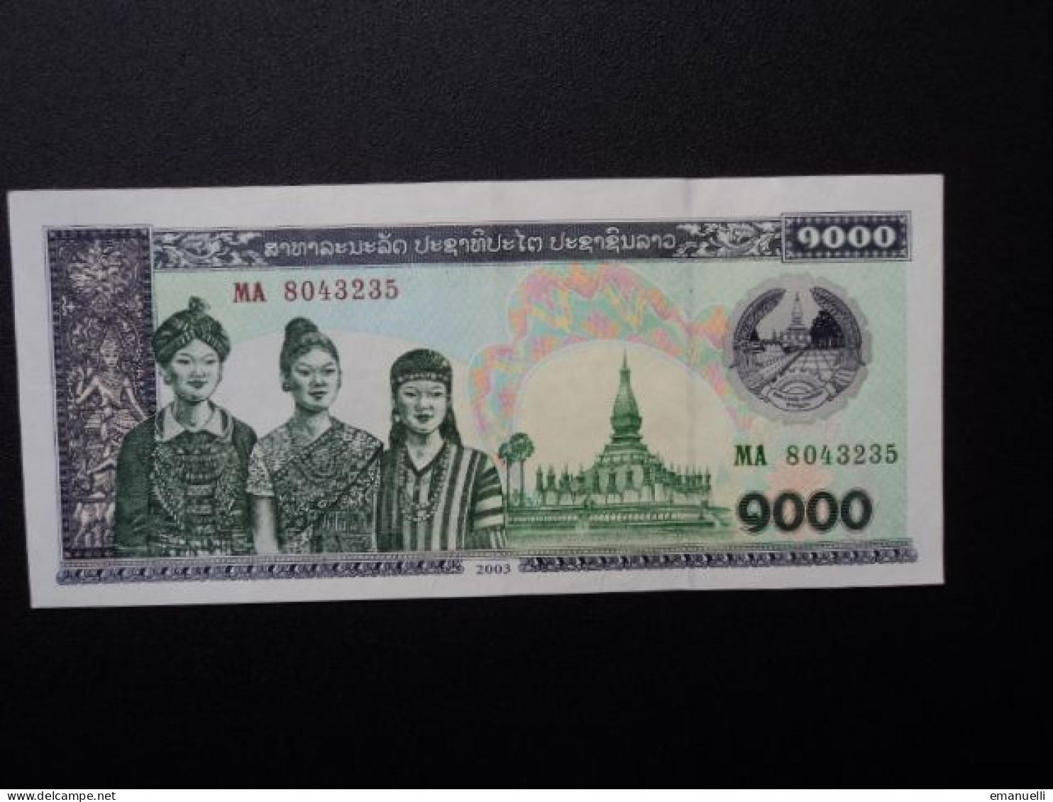 LAOS * : 1000 KIP   2003  Série MA   P 32Ab     SUP - Laos