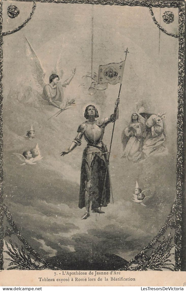 ARTS - Peintures Et Tableaux  - L'apothéose De Jeanne D'Arc - Carte Postale Ancienne - Malerei & Gemälde