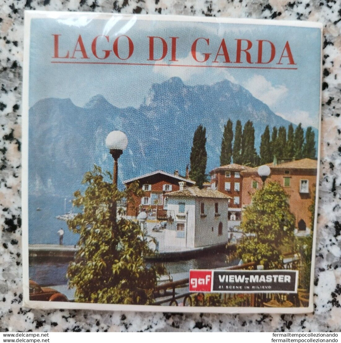 Bp50 View Master Lago Di Garda  21 Immagini Stereoscopiche Vintage Nuovo - Visionneuses Stéréoscopiques