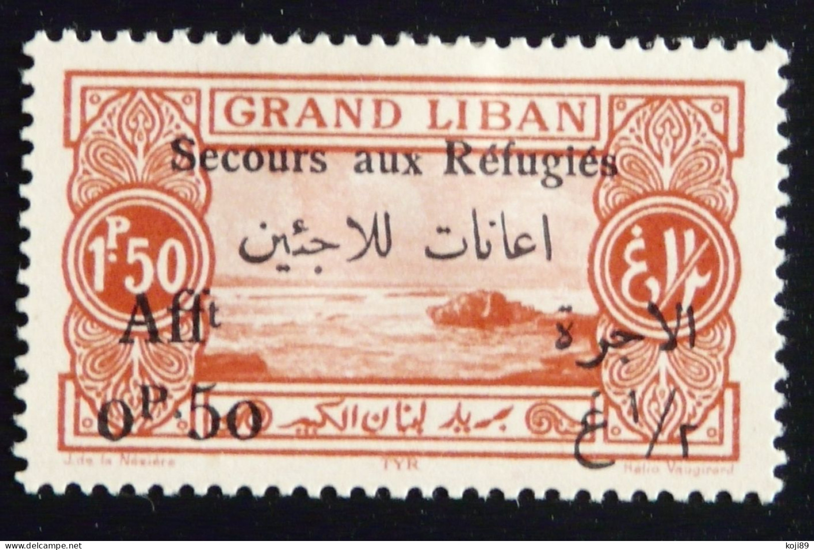 GRAND LIBAN - N° 68 - Neuf * Avec Charnière - TTB - Andere & Zonder Classificatie