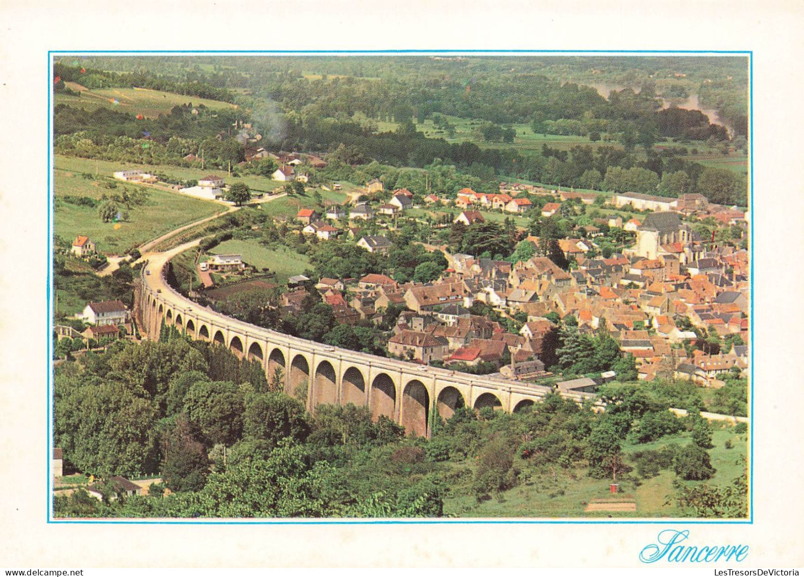 FRANCE - Sancerre (Cher) - Vue Générale Sur Saint Satur Et Le Viaduc - Carte Postale - Sancerre