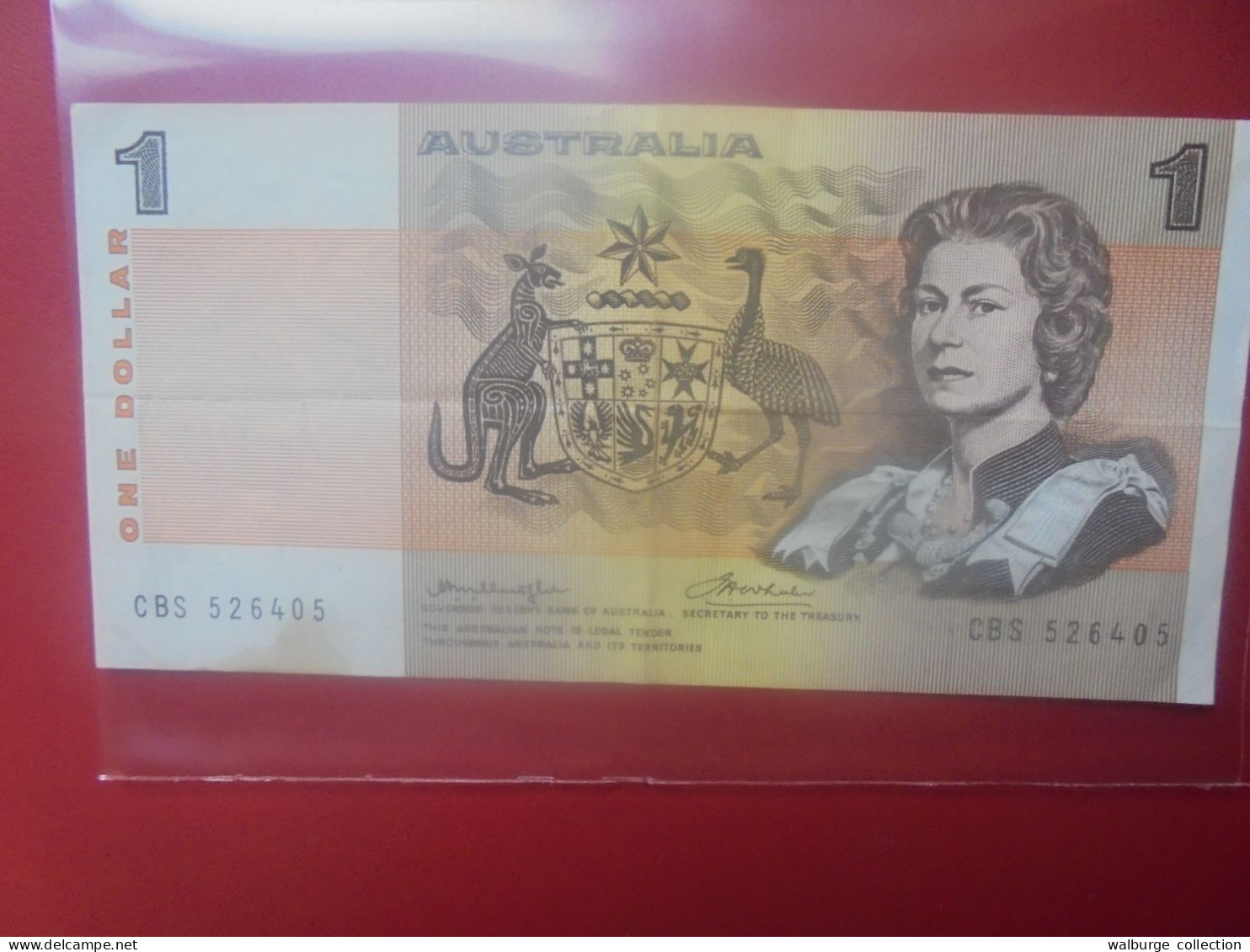 AUSTRALIE 1$ 1974-83 Circuler (B.33) - 1974-94 Australia Reserve Bank