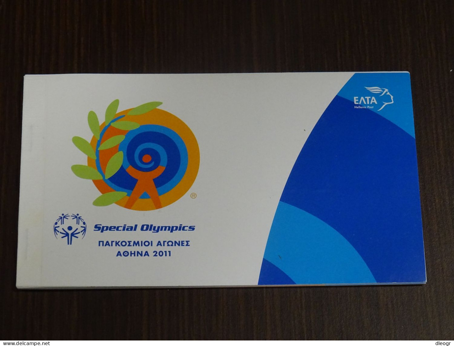 Greece 2011 Special Olympcs Booklet Special Cancel Used - Carnets