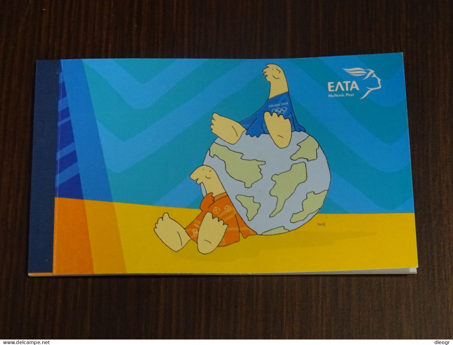 Greece 2003 Athens 2004 Olympic Games Mascots Booklet Used - Markenheftchen