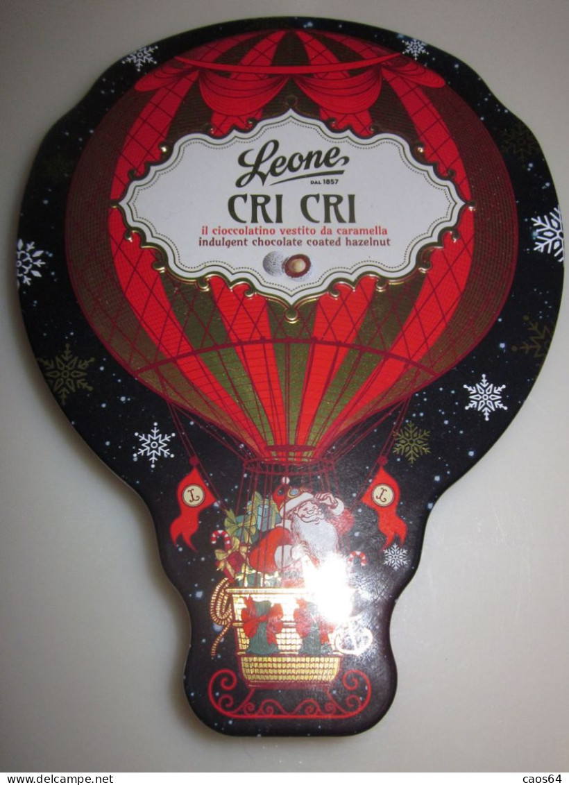 Leone CRI CRI Cioccolato 18 X 13,5 X 3 Cm. Scatola Latta - Boxes