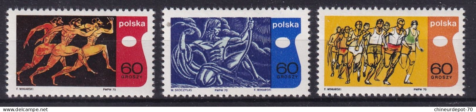 petit lot de timbres polonais polska pologne voir 10 photos  neufs avec charnières *