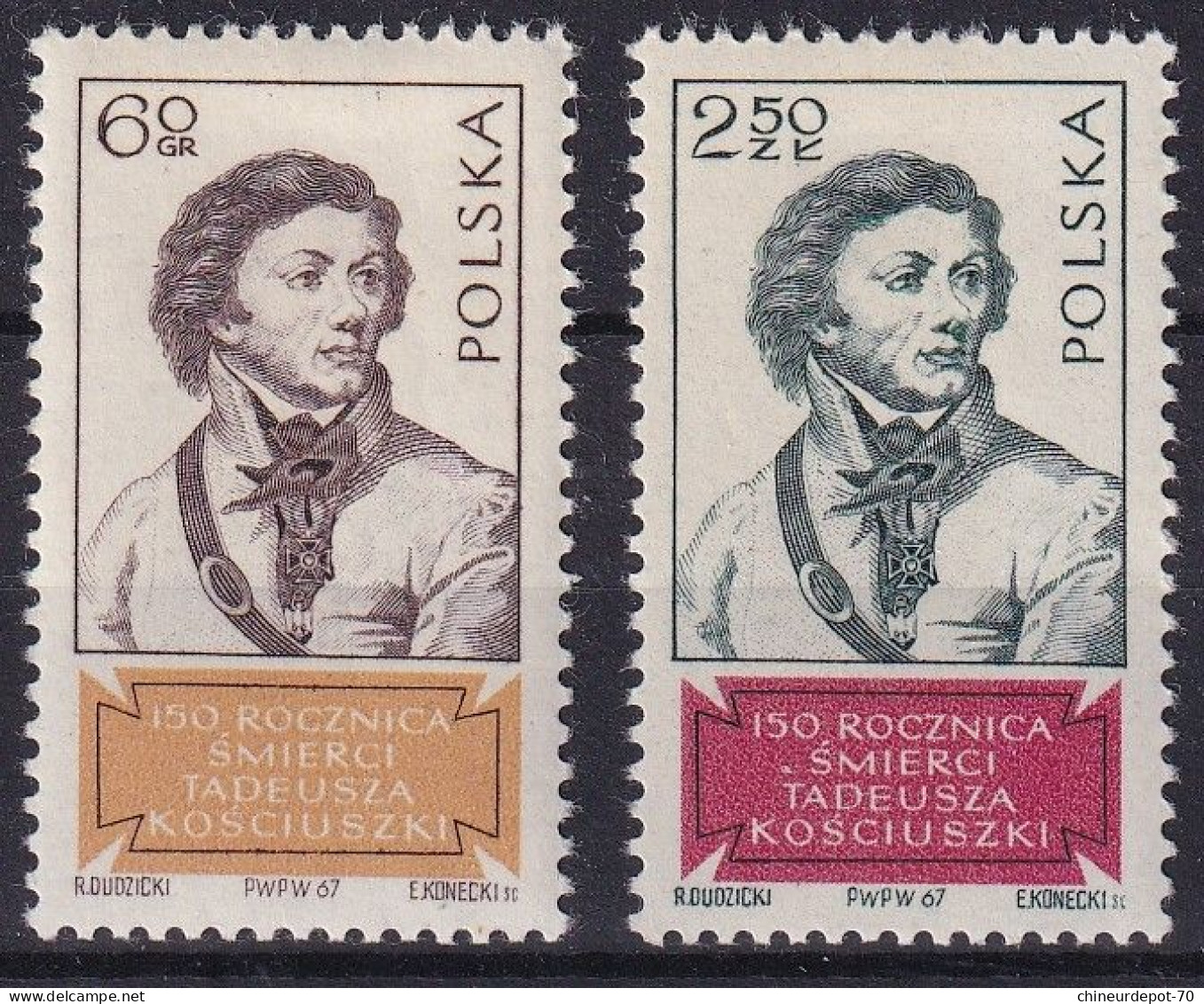 petit lot de timbres polonais polska pologne voir 10 photos  neufs avec charnières *