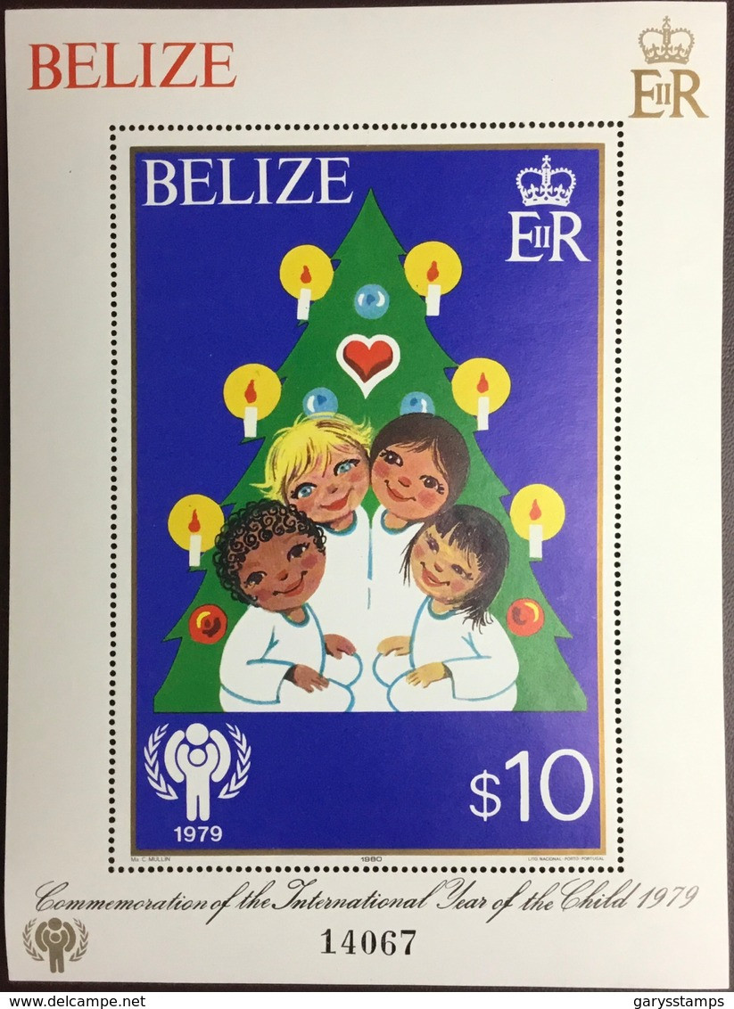 Belize 1979 Year Of The Child Minisheet MNH - Belize (1973-...)