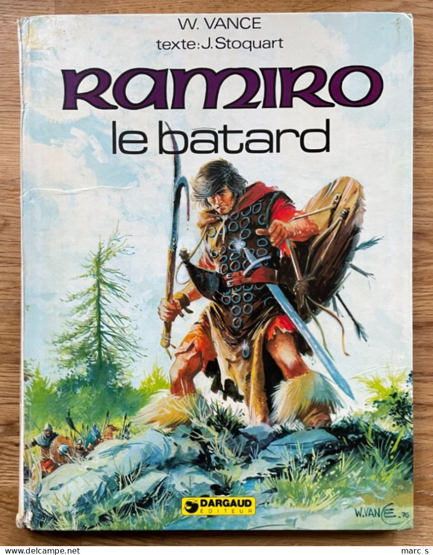 RAMIRO - WILLIAM VANCE - J. STOQUART - Lot De 5 BD - EDITIONS ORIGINALES - Lire Descriptif - Lots De Plusieurs BD