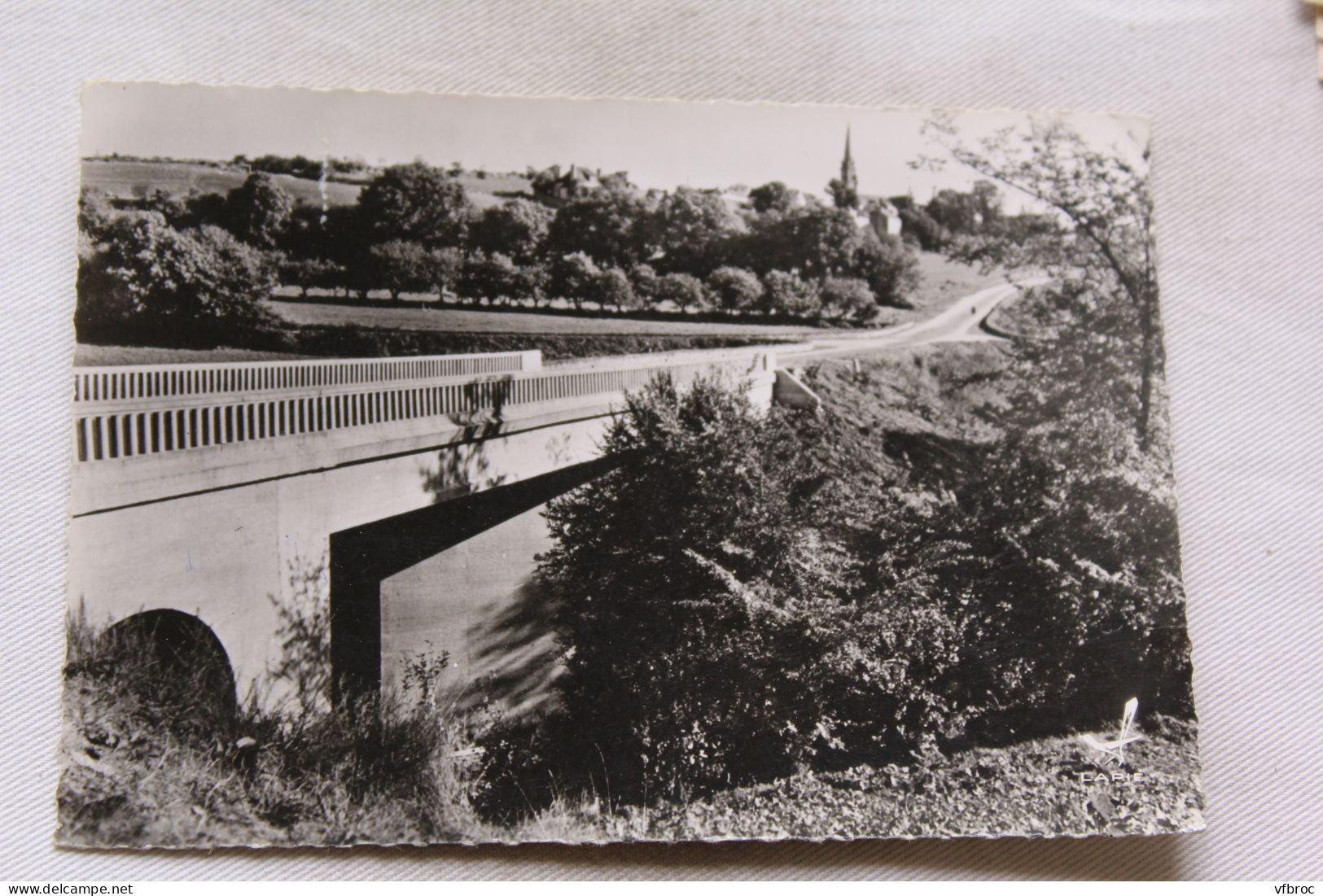 Cpm 1964, Elliant, Le Pont Sur Le Jet, Finistère 29 - Elliant