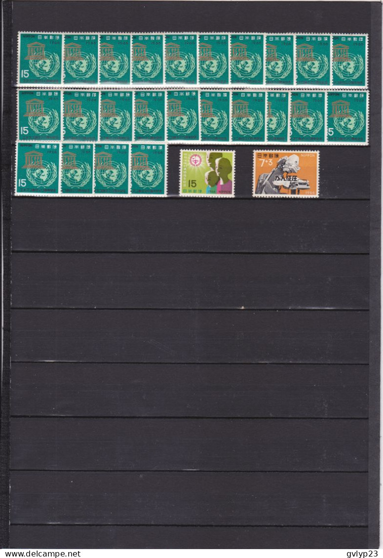 UN LOT DE 86 TIMBRES NEUFS**, NEUFS *  MULTIPLES - Collections, Lots & Series