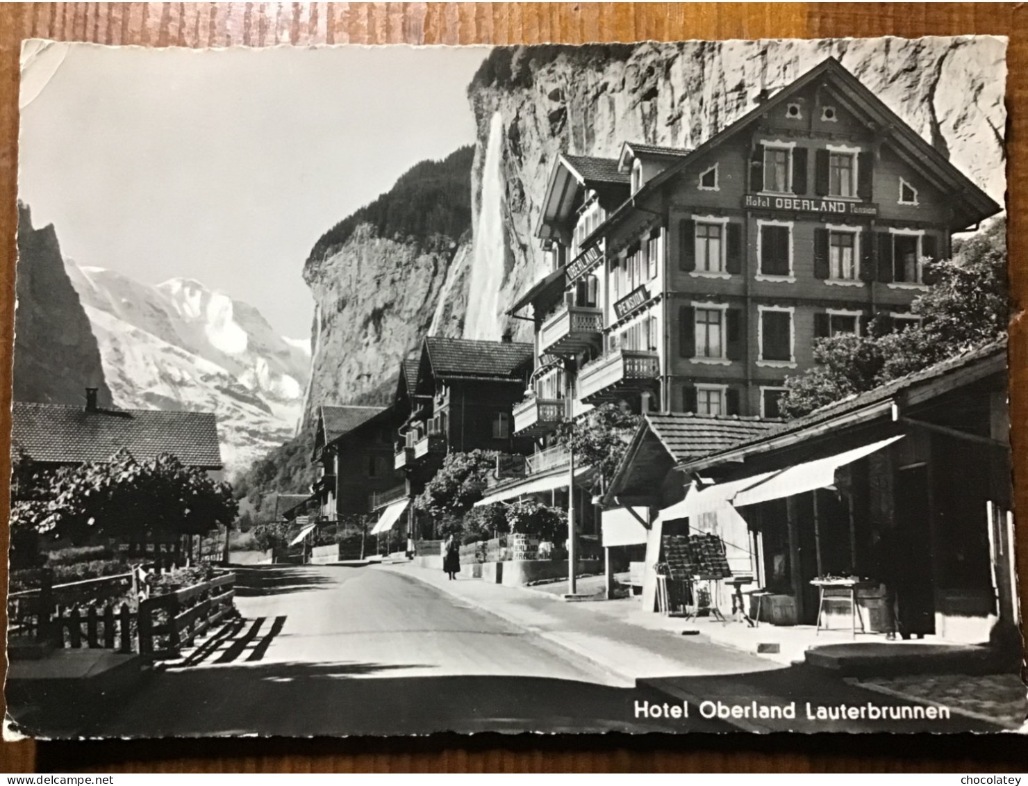 Lauterbrunnen Hotel Oberland 1957 - Lauterbrunnen