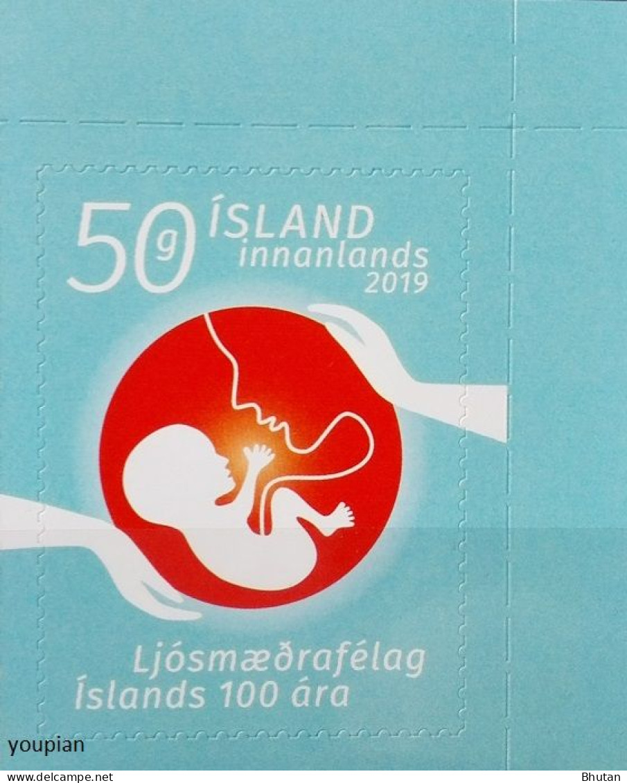 Iceland 2019, Midwives Association Health, MNH Single Stamp - Nuevos