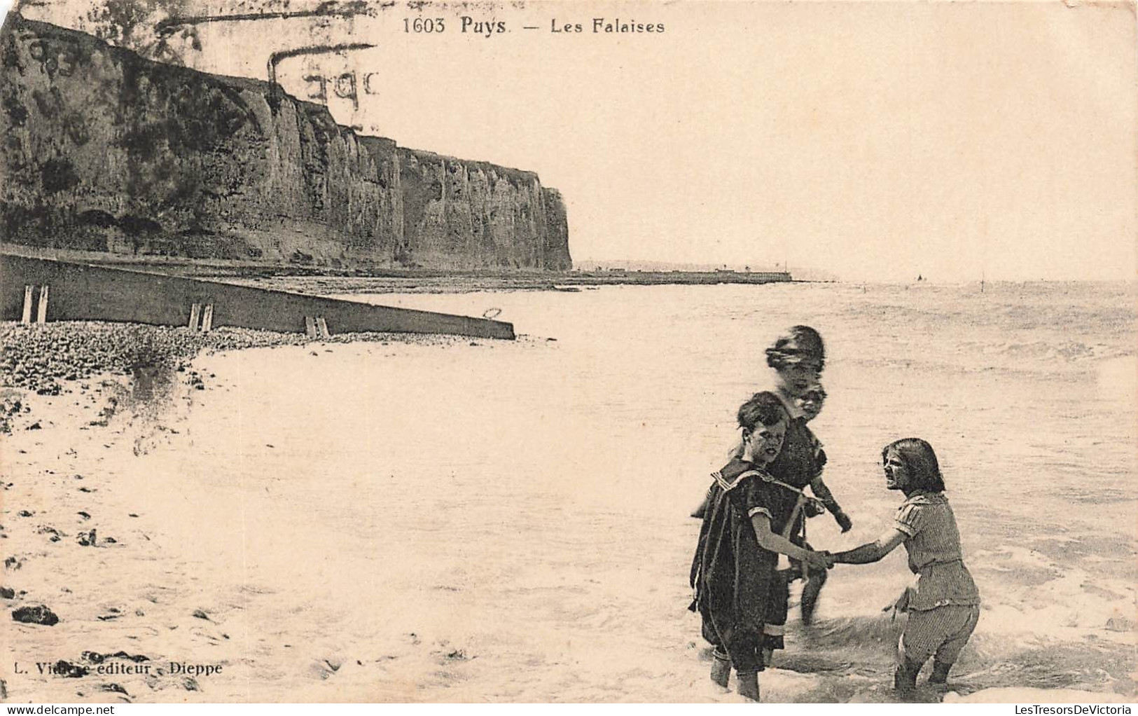 FRANCE - Puys - Vue Sur Les Falaises - Carte Postale Ancienne - Autres & Non Classés