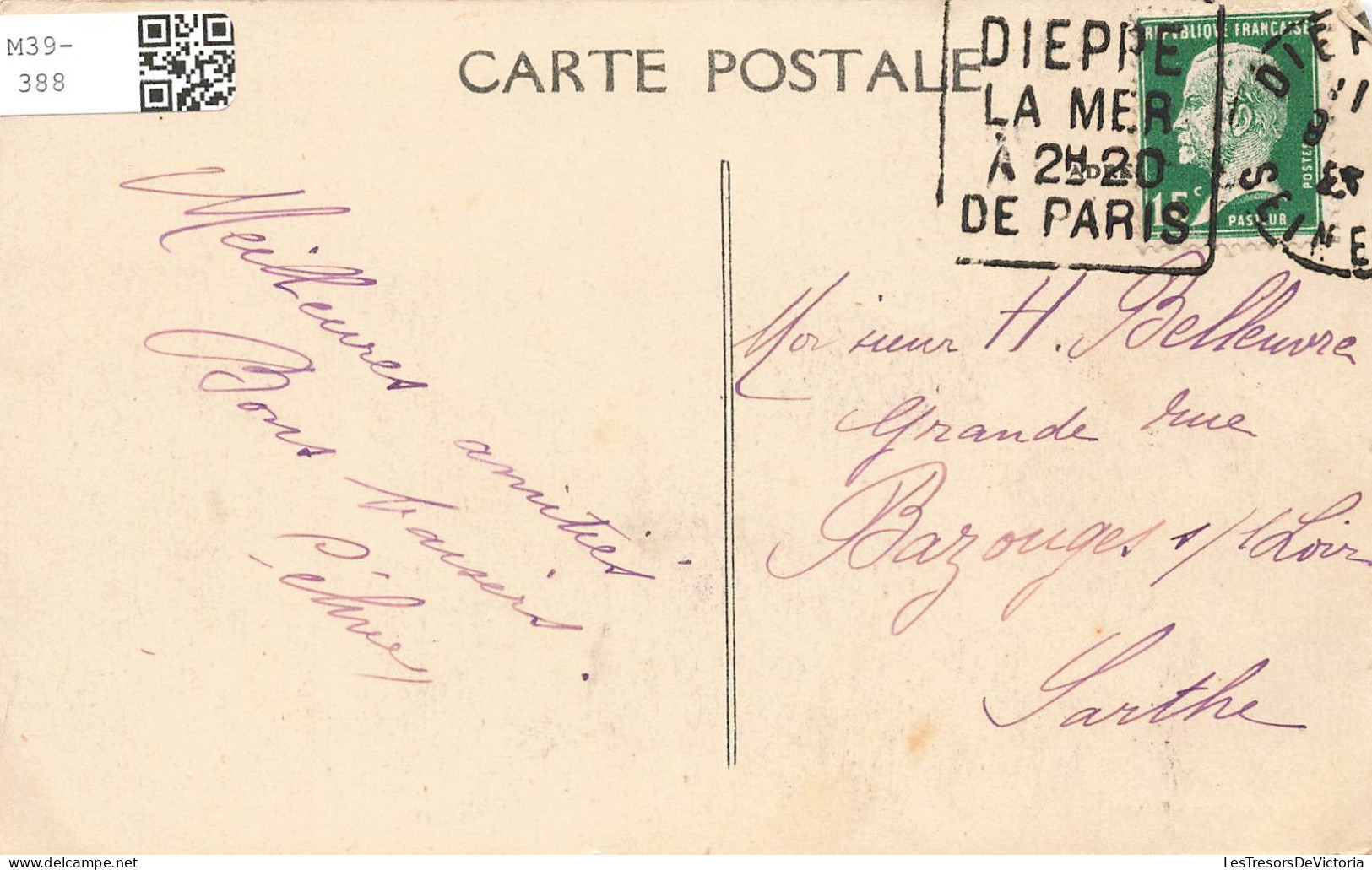 FRANCE - Puys - Vue Sur Les Falaises - Carte Postale Ancienne - Autres & Non Classés