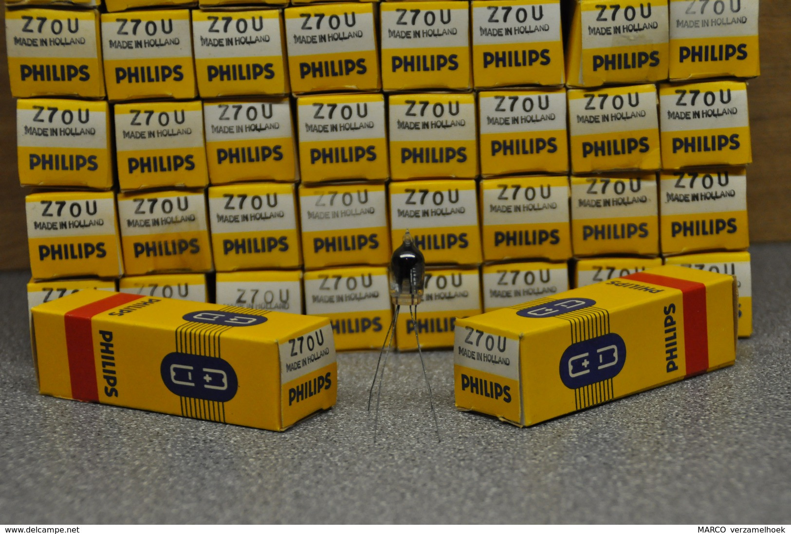 Philips Buis-röhre-tube Z70U (7710 - GR43) Thyratron Tube New (jukebox) Neonbuisje Glimmröhre - Vacuum Tubes