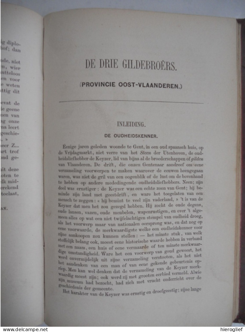 De negen provinciën van België - Historische verhalen door Ad. Siret ° Beaumont 1868 Gent  brabant vlaanderen limburg ..