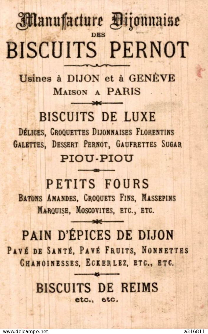 Biscuits Pernot Dijon  Rose Trémière - Pernot