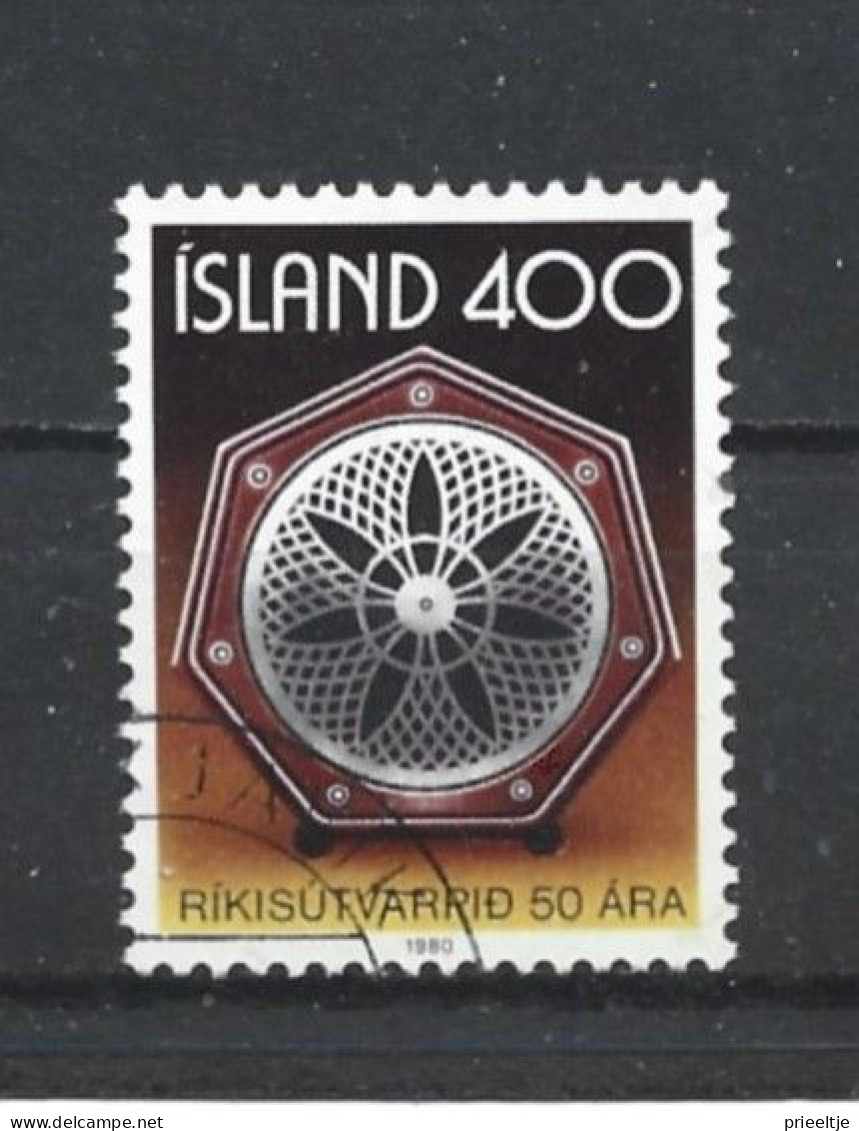 Iceland 1980 Nat. Radio 50th Anniv. Y.T. 515 (0) - Usati