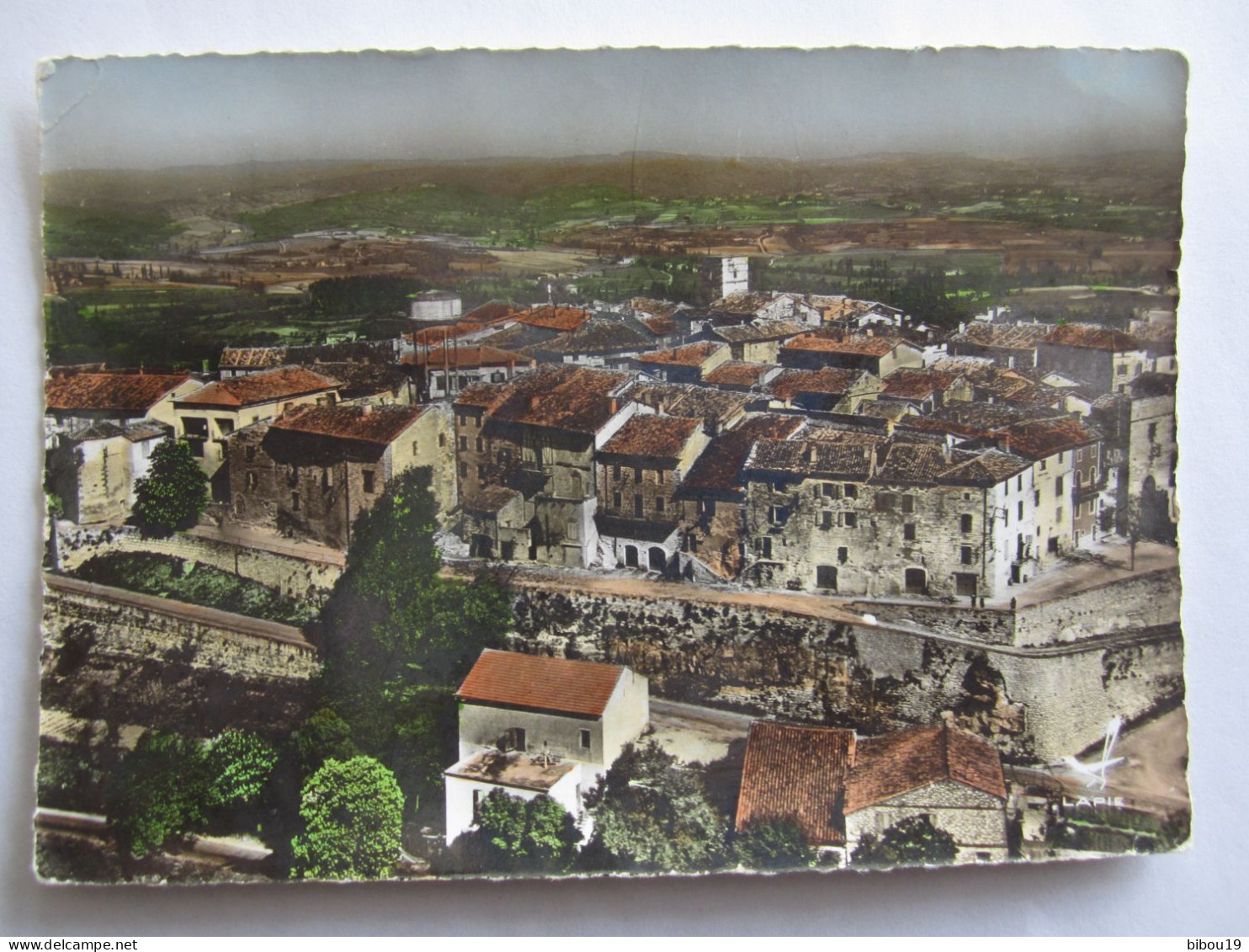 EN AVION AU DESSUS DE CASTELNAU DE MONTMIRAL VUE PANORAMIQUE - Castelnau De Montmirail